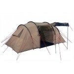 Палатка Tauris 4 коричневый, 440х220/240х180/170 см, 11499