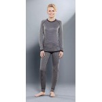 Комплект термобелья для девочек Guahoo: рубашка + лосины (22-0411 S-MGY / 22-0411 P/MGY)
