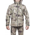 Куртка с капюшоном МПА-26 (ткань софтшелл), камуфляж песок