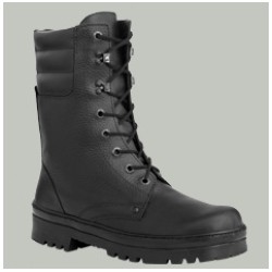 Ботинки с высокими берцами ОМОН кожа 701