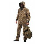 Костюм противоэнцефалитный летний, ткань грета, камуфляж Кора