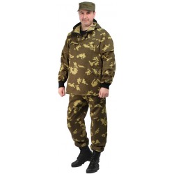 Костюм противоэнцефалитный летний, ткань грета, камуфляж Граница хаки