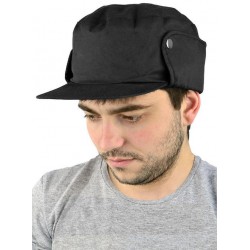 Кепка мужская зимняя черная