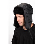 Шапка Антифрост черная, ткань Оксфорд