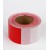 Лента оградительная красно-белая, 75 мм, 250 м