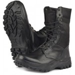 Ботинки с высоким берцем комбинированные 