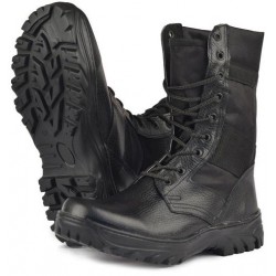 Ботинки с высоким берцем комбинированные 