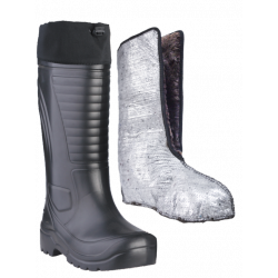 Сапоги ЭВА мужские зимние NORD (SARDONIX) -60С, с чулком (натуральный мех) и манжетой