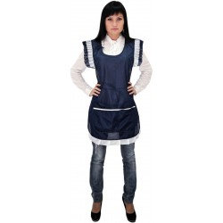 Фартук-сарафан нейлоновый темно-синий