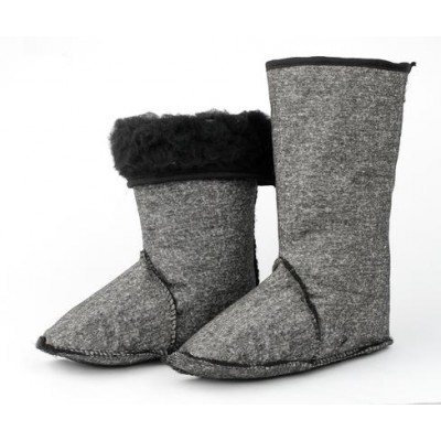 Чулки утепляющие на искусственном меху (30см)