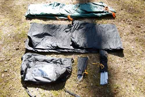 Комплект : внешний тент,  дуги, колышки,  чехол. Инструкция по Rondo 2 Plus