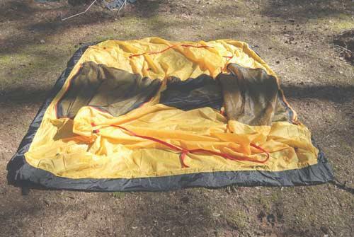 Разложить внутреннюю палатку. Инструкция по Rondo 2 Plus