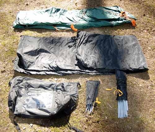 Комплект : внутренний тент, внешний тент, дуги, колышки, чехол. Инструкция по Tower 4 Plus (ранее Zamok 4 Plus)