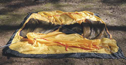 Разложить внутреннюю палатку. Инструкция по Tower 4 Plus (ранее Zamok 4 Plus)