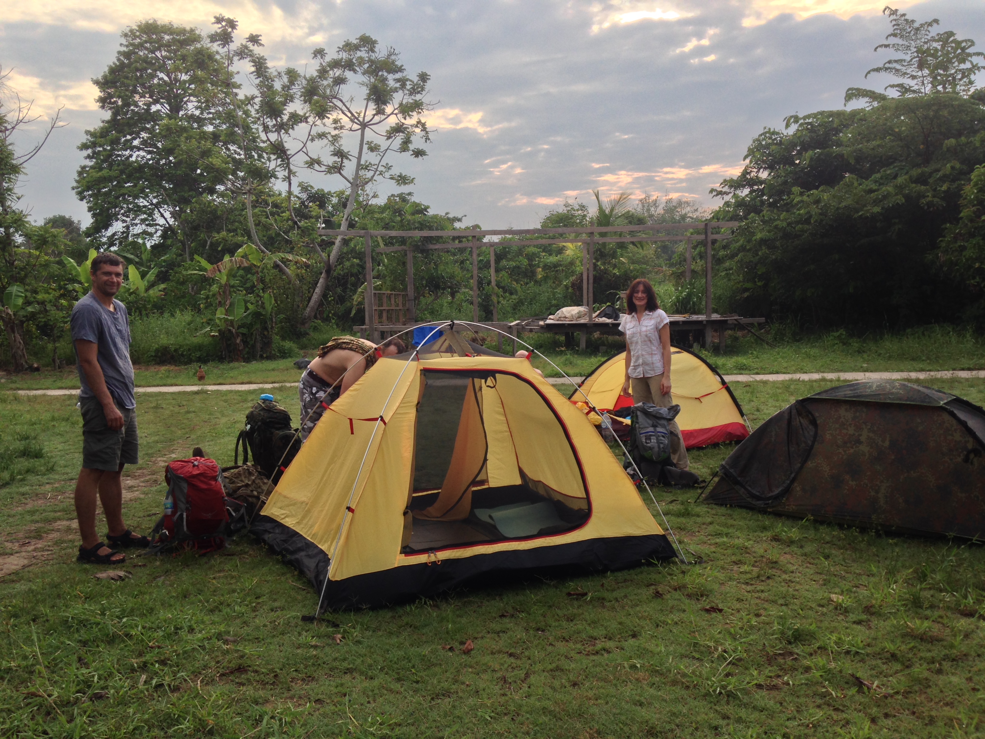  Тестирование палаток в джунглях Амазонки