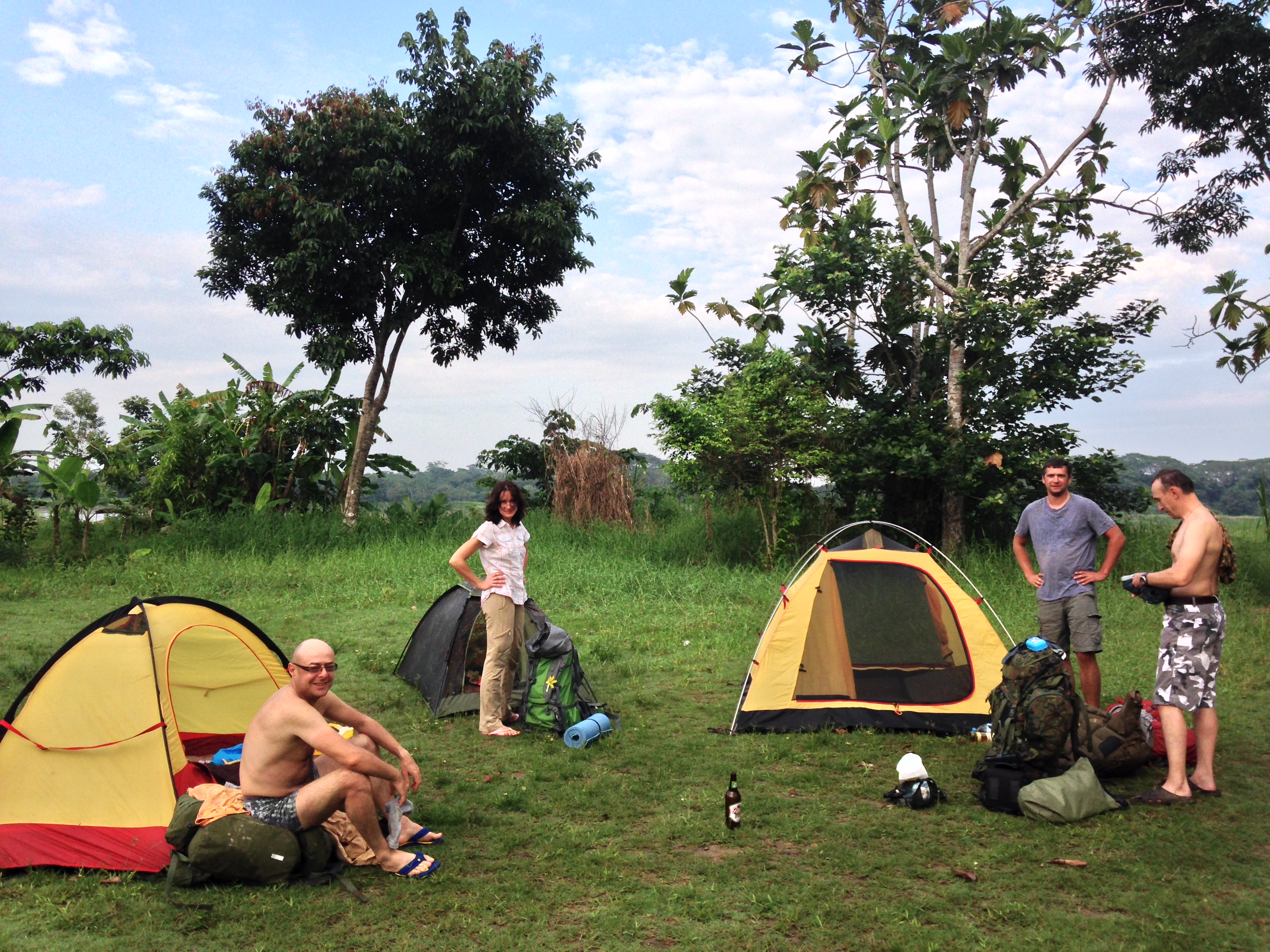  Тестирование палаток в джунглях Амазонки