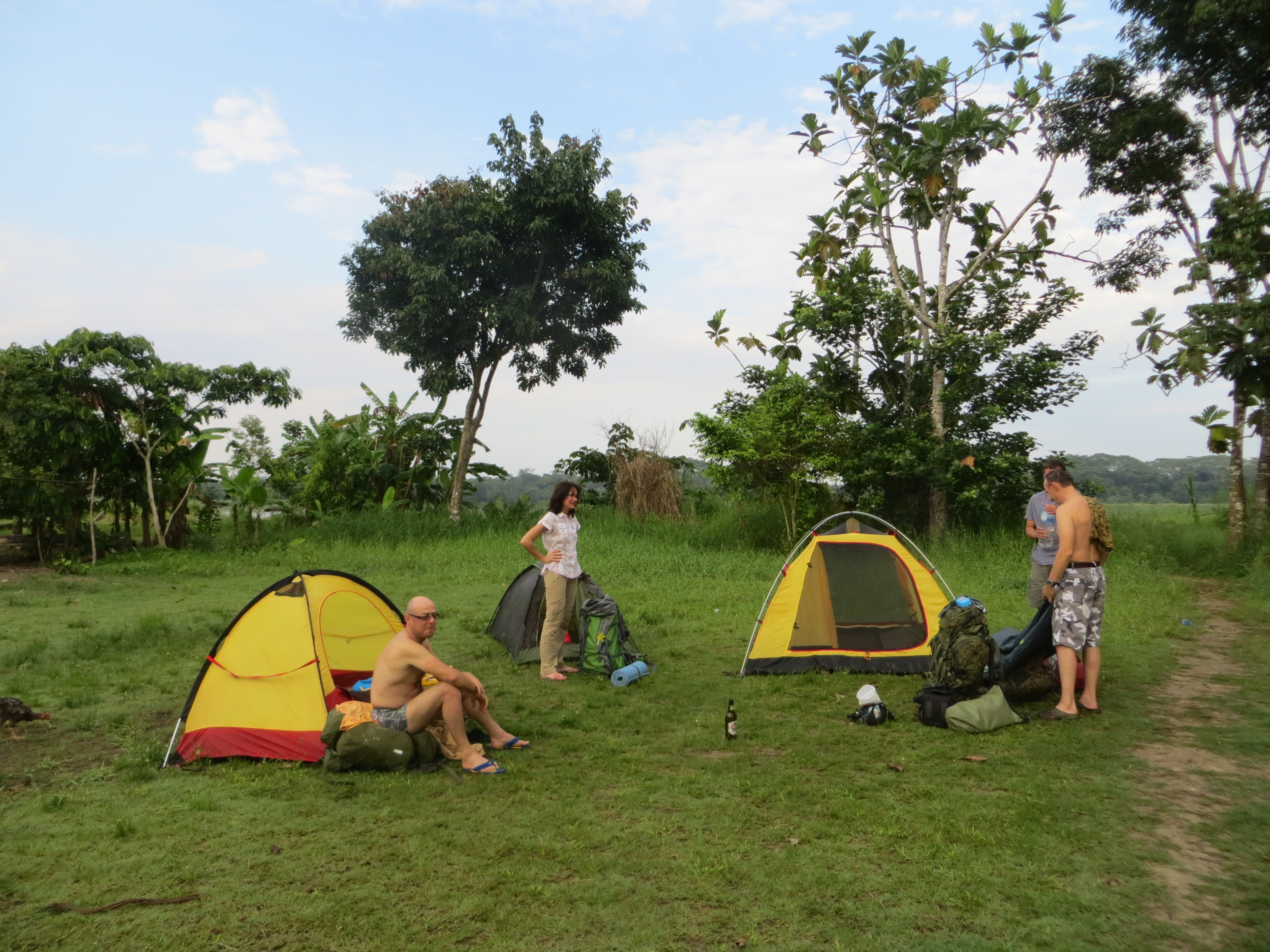  Тестирование палаток в джунглях Амазонки