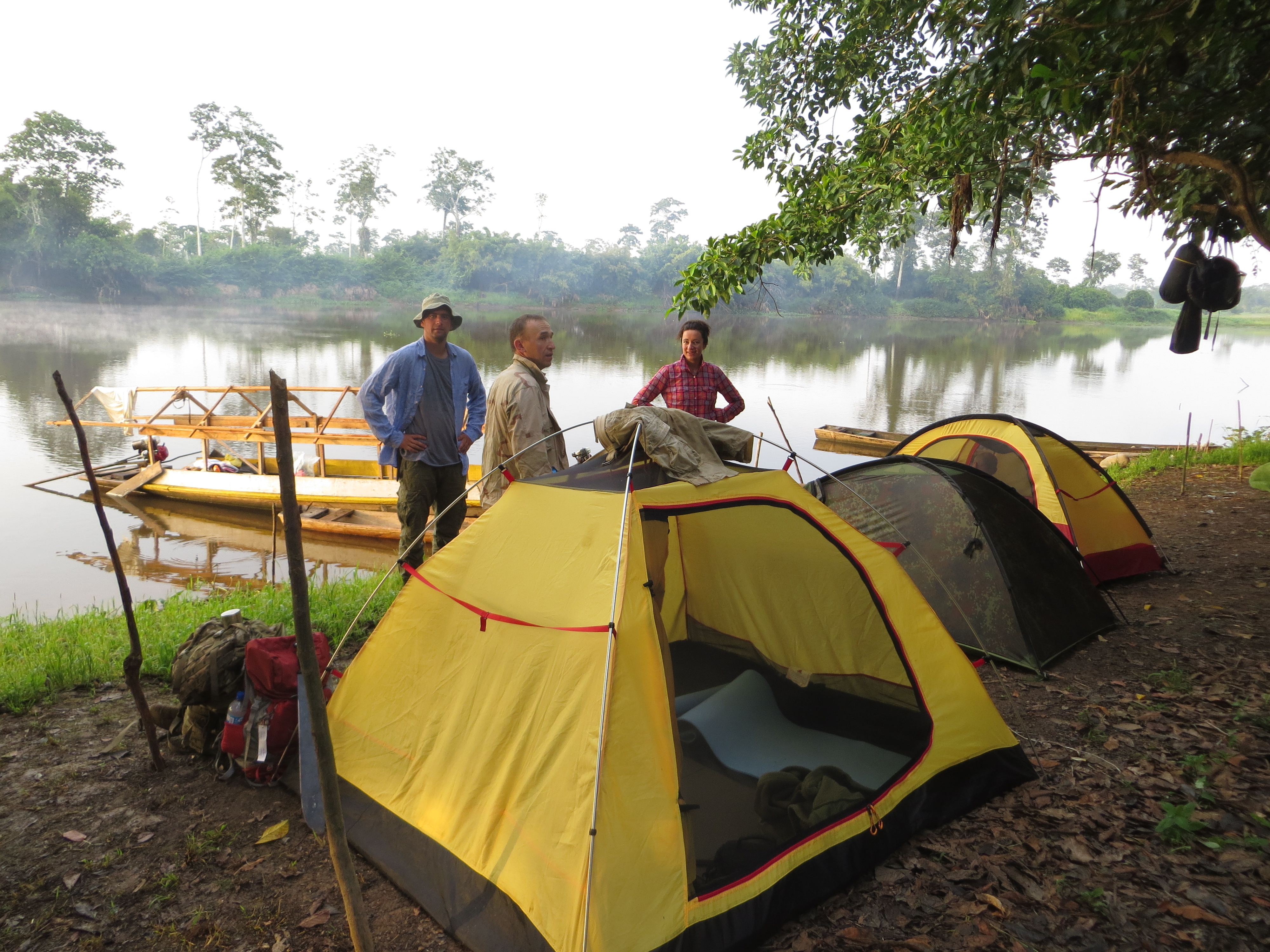  Тестирование палаток в джунглях Амазонки