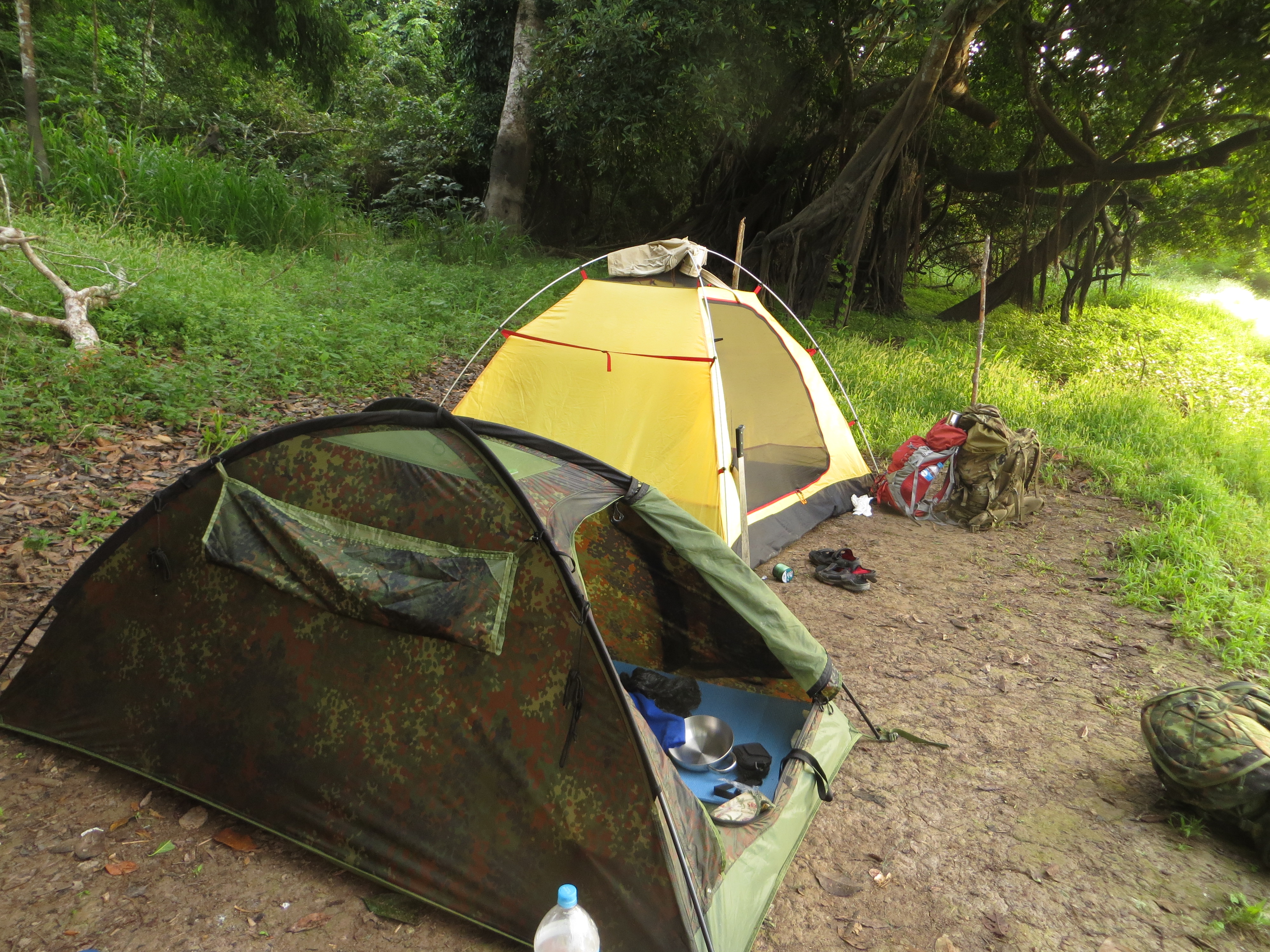  Тестирование палаток в джунглях Амазонки