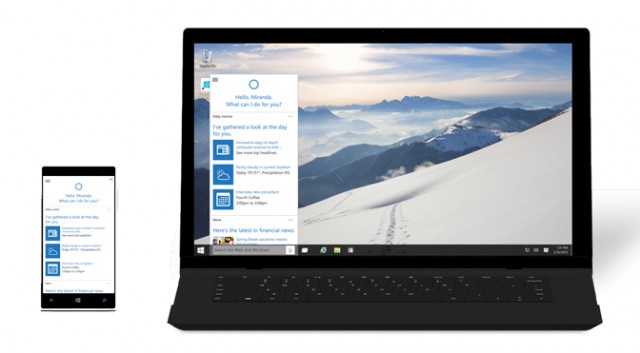 Windows10 on both a Phone and a Laptop